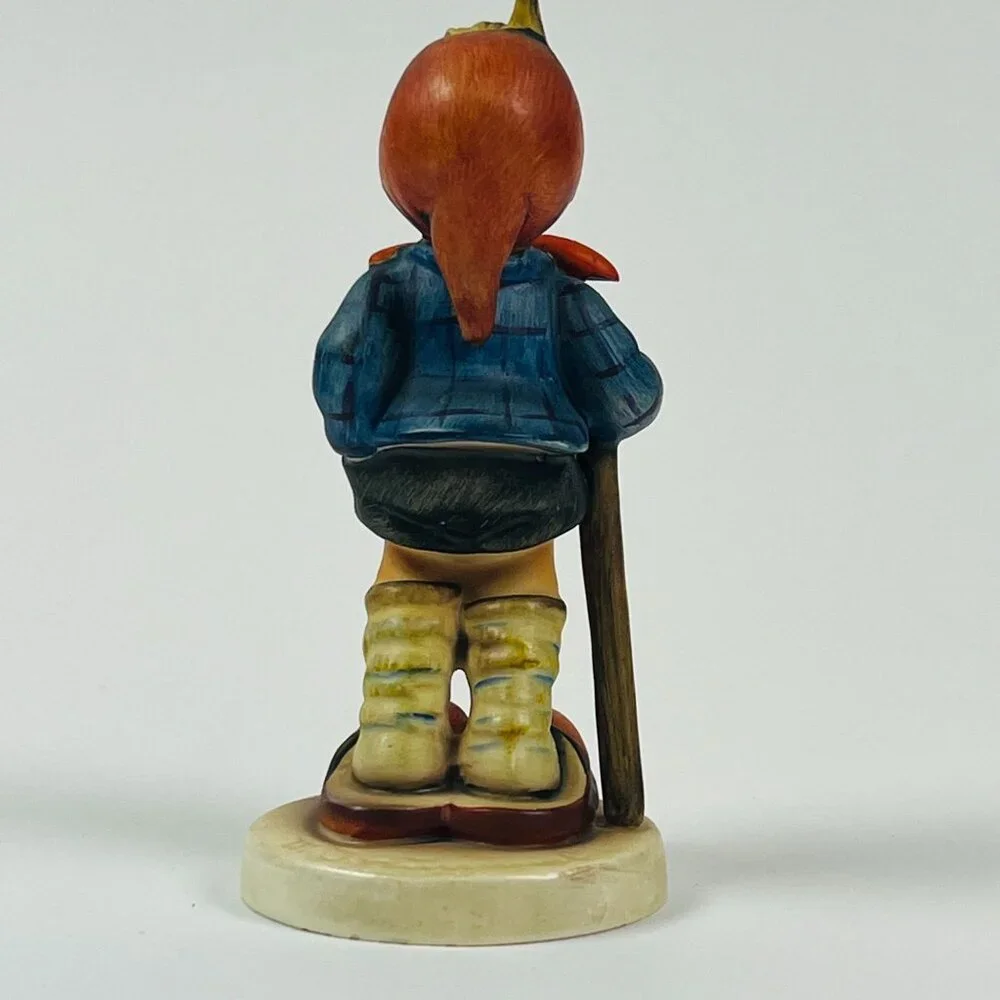 Vintage Hummel Little Hiker Boy Figurine W. Germany TMK-3 1960-1963 Hand Painted
